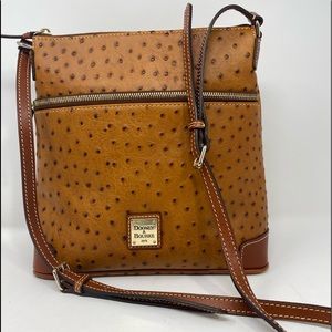 Dooney & Bourke Large Ostrich Crossbody
